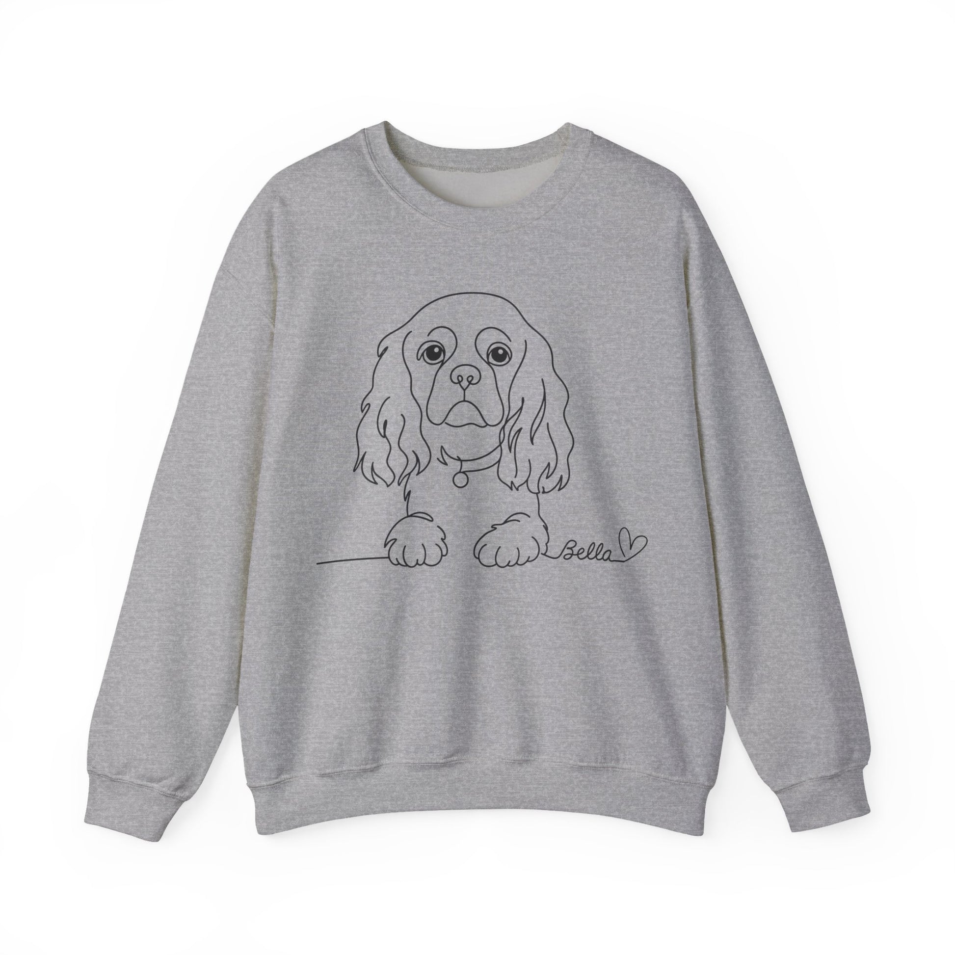 Single Line Name Cavalier Sweatshirt