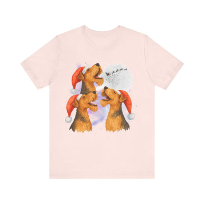 Airedale Terrier Christmas Howliday TShirt