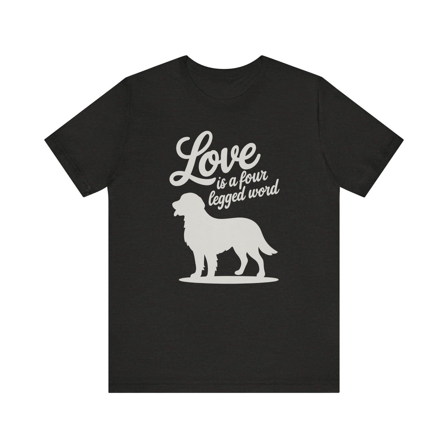 Golden Retriever Four Legged Word TShirt