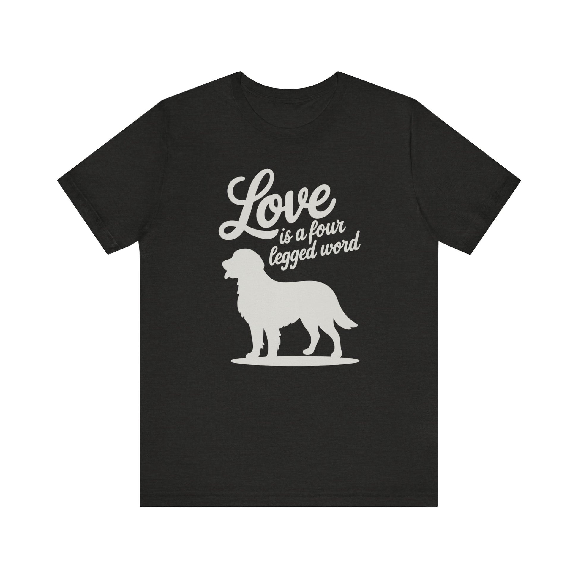 Golden Retriever Four Legged Word TShirt