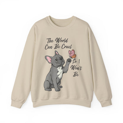 Cruel World Black Frenchie Sweatshirt