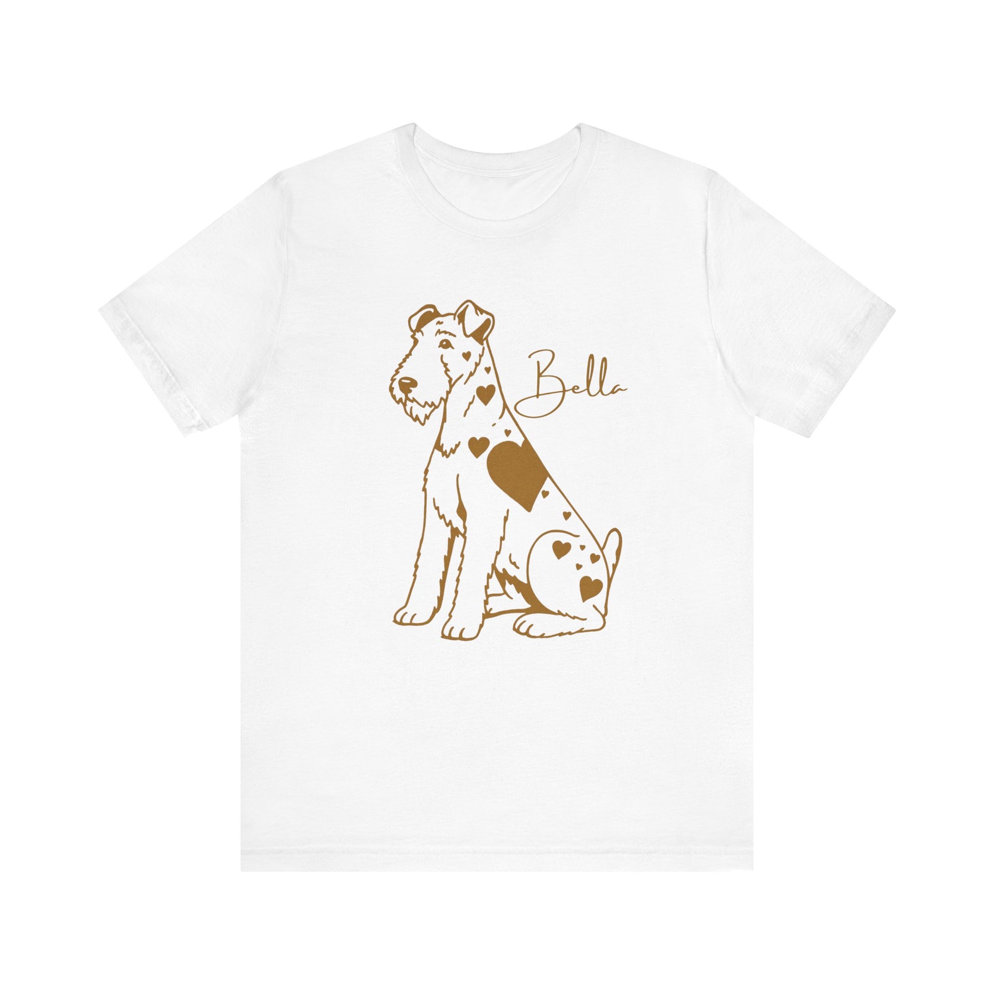 Airedale Terrier Heart Dog TShirt