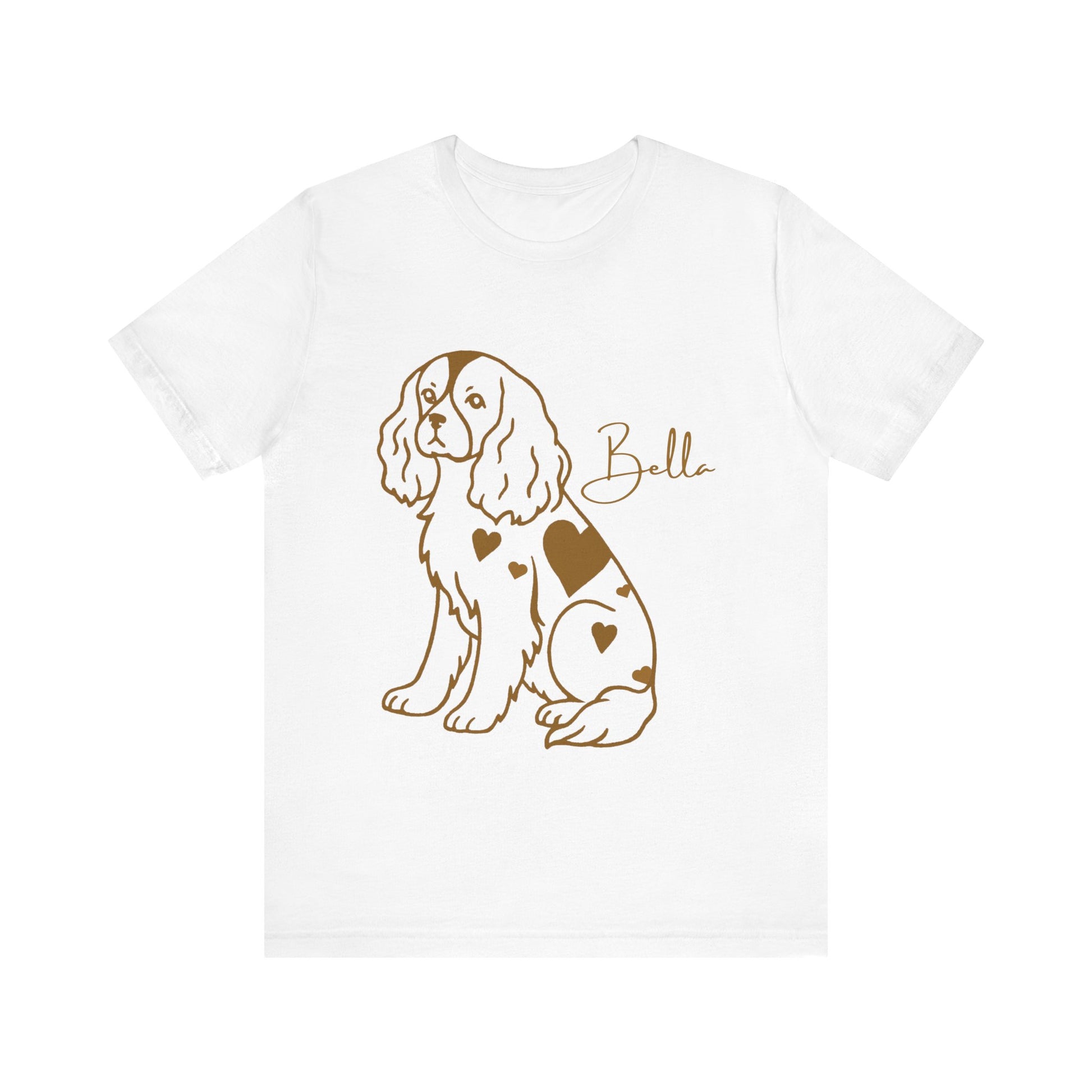 Cavalier King Charles Heart Dog TShirt