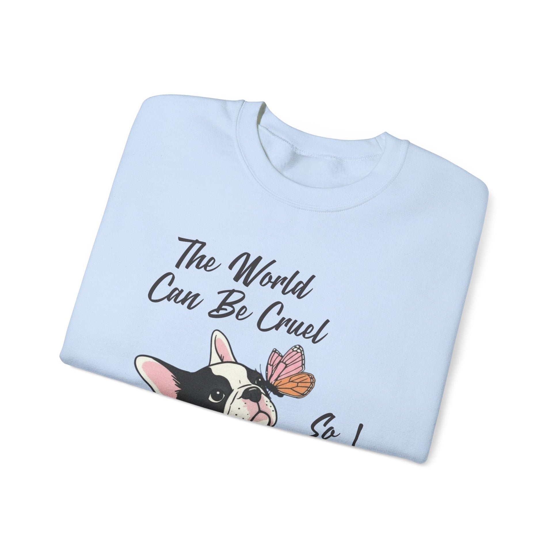 Cruel World Piebald Frenchie Sweatshirt