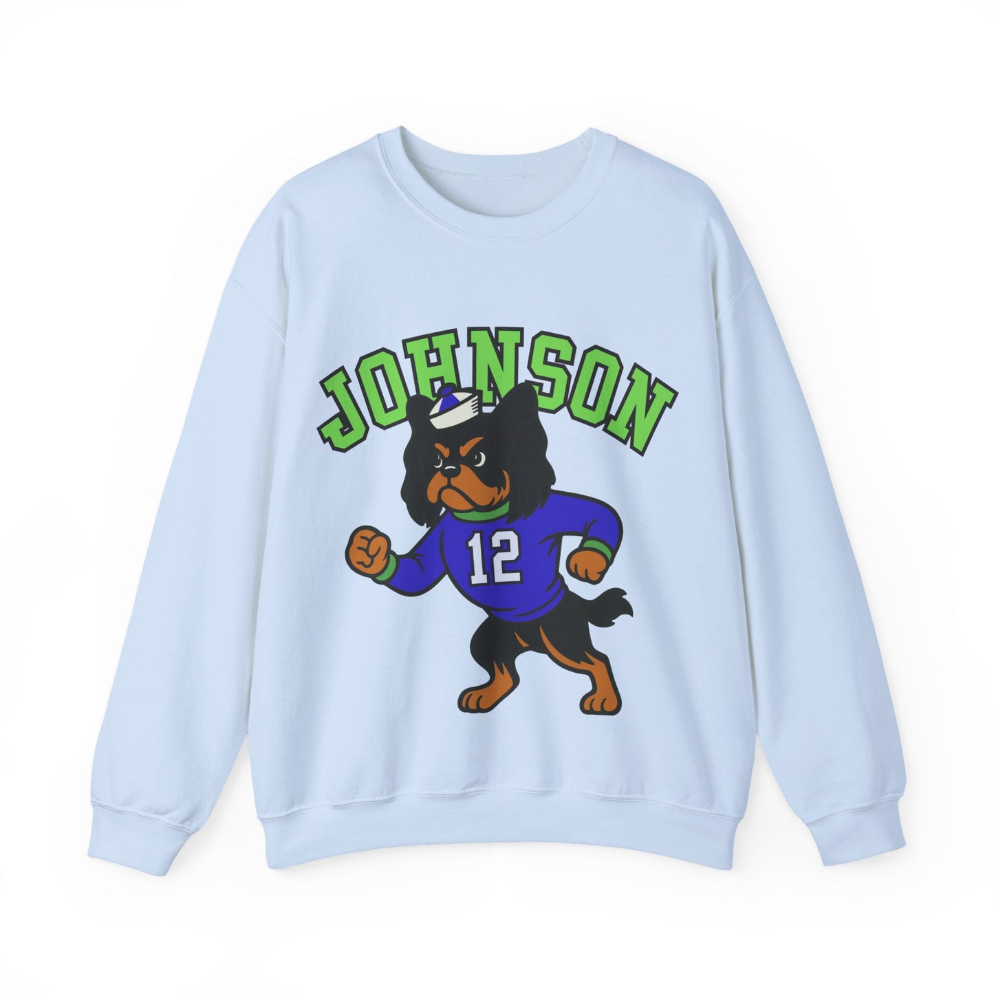 Black Tan Cavalier College Mascot Sweatshirt