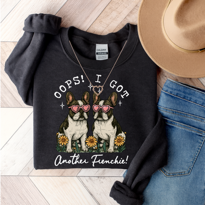 Piebald Frenchie Oops Sweatshirt