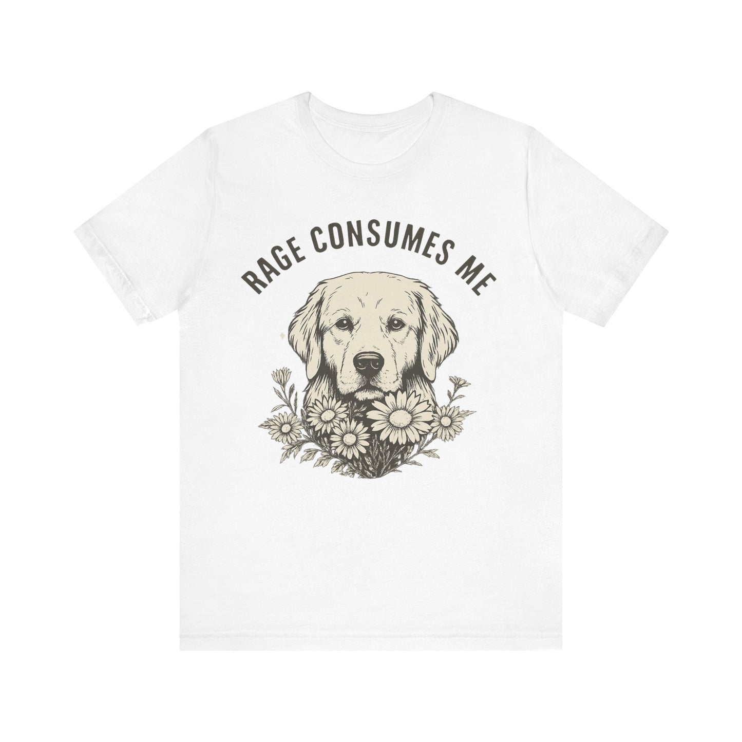 Rage Golden Retriever TShirt