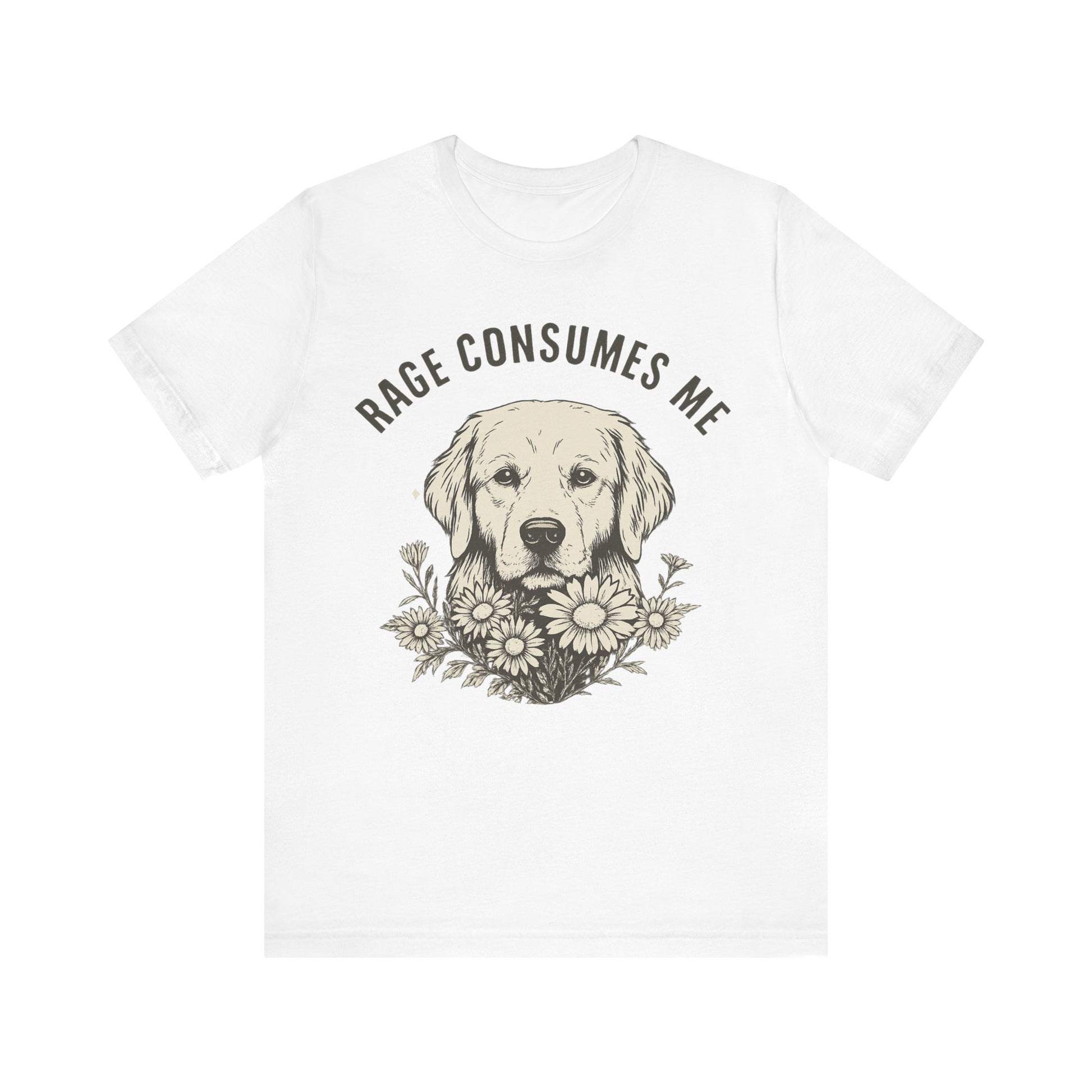Rage Golden Retriever TShirt