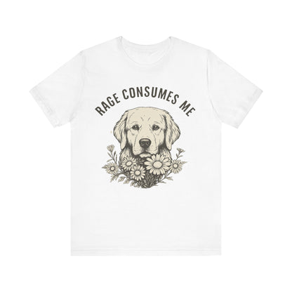 Rage Golden Retriever TShirt