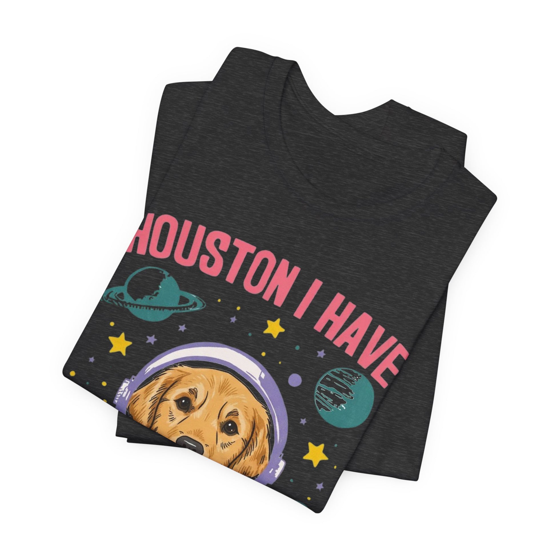 Golden Retriever Houston Space TShirt
