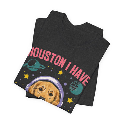 Golden Retriever Houston Space TShirt