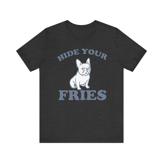 French Bulldog Fries TShirt