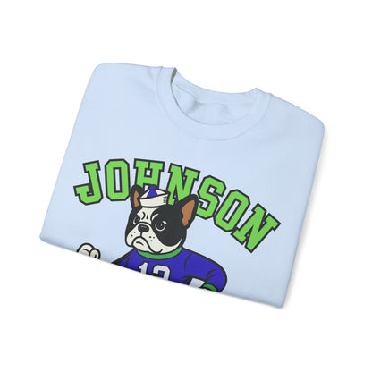 Piebald Frenchie College Mascot Sweatshirt