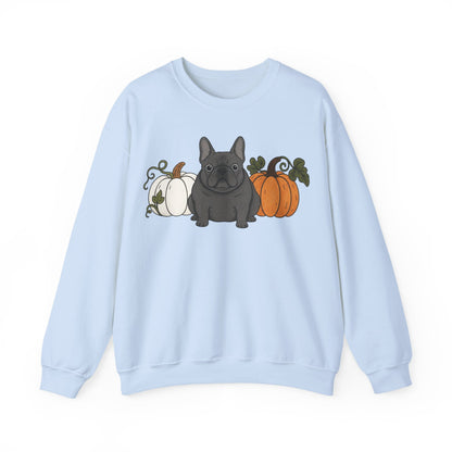 Black Frenchie Pupkin Unisex Sweatshirt