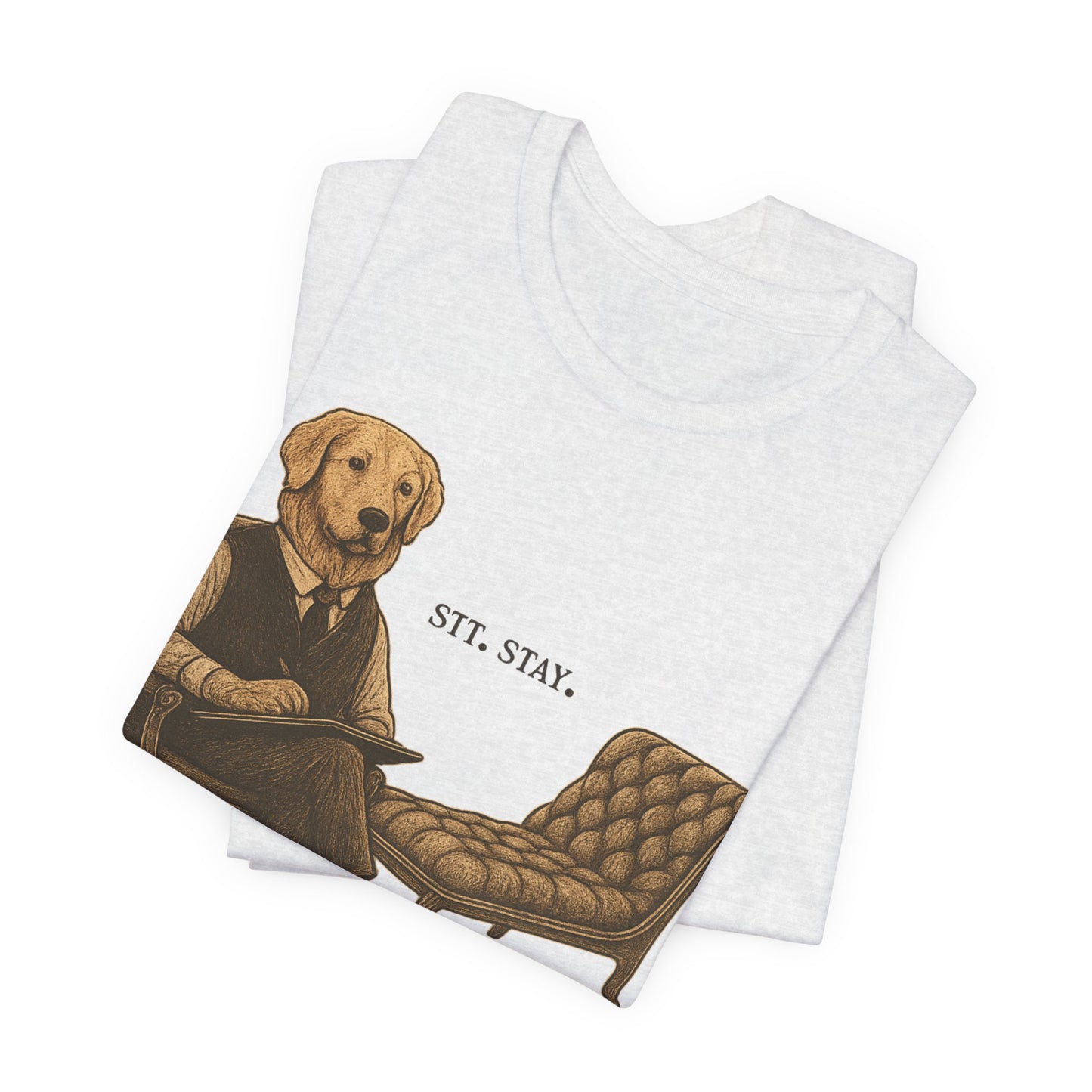 Therapy Golden Retriever Tshirt