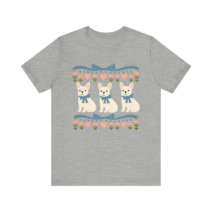 White French Bulldog Grandma TShirt