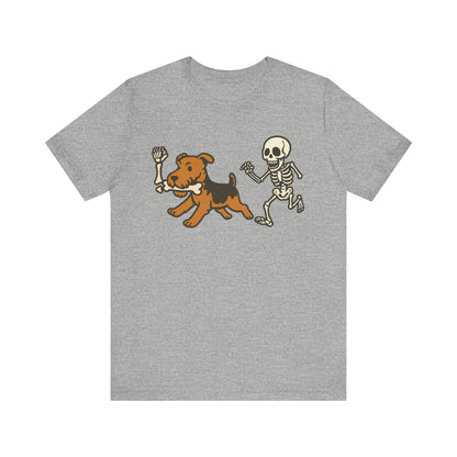 Airedale Terrier Grave Robber TShirt