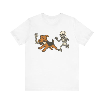 Airedale Terrier Grave Robber TShirt