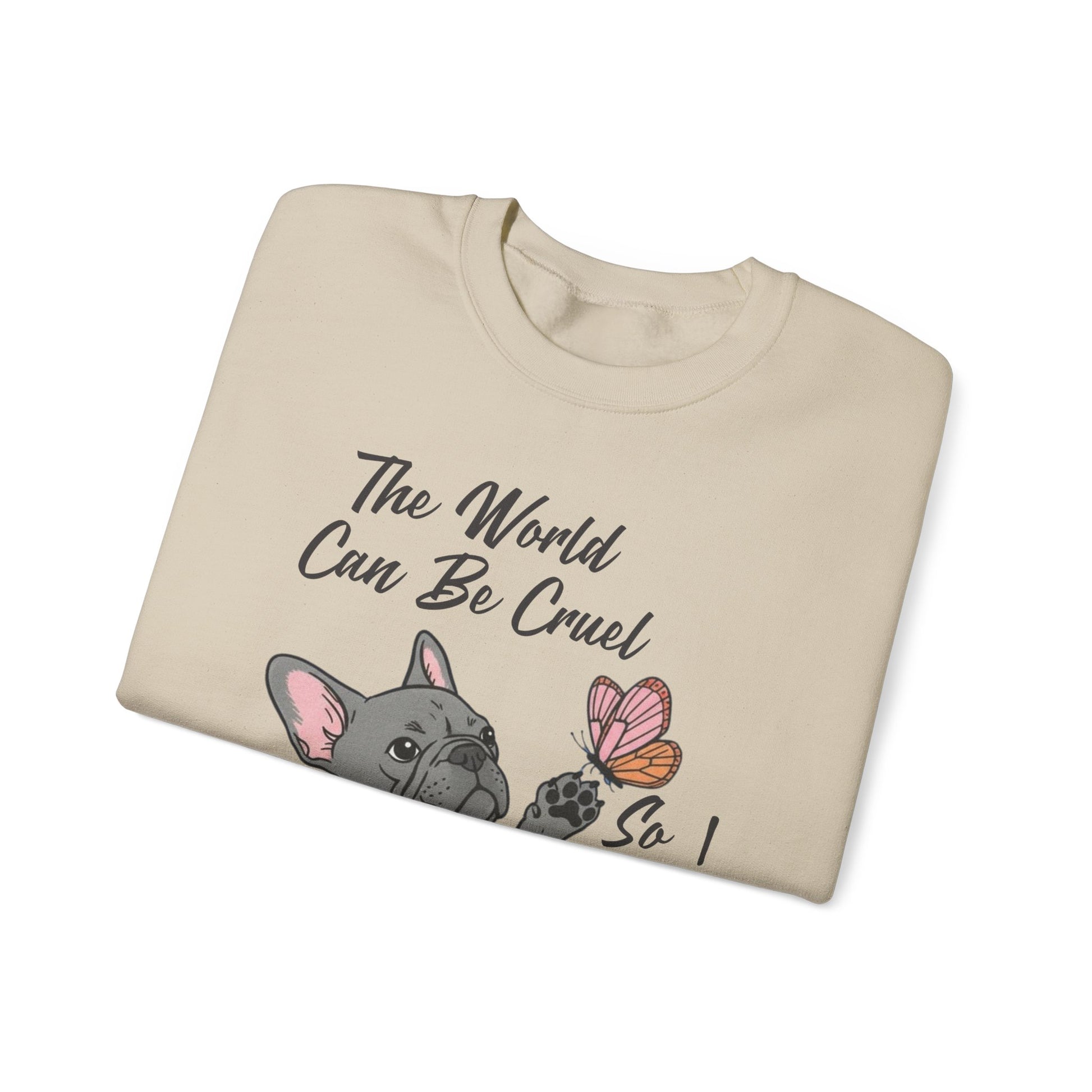 Cruel World Black Frenchie Sweatshirt