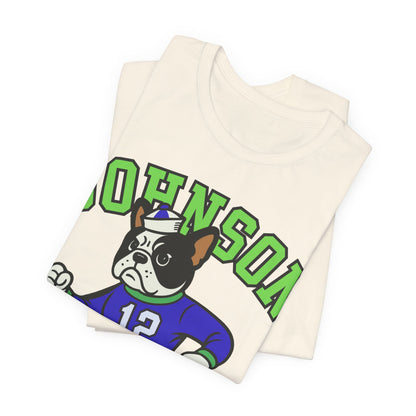 Piebald Frenchie College Mascot TShirt