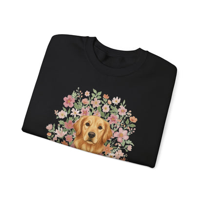 Golden Retriever Bouquet Sweatshirt