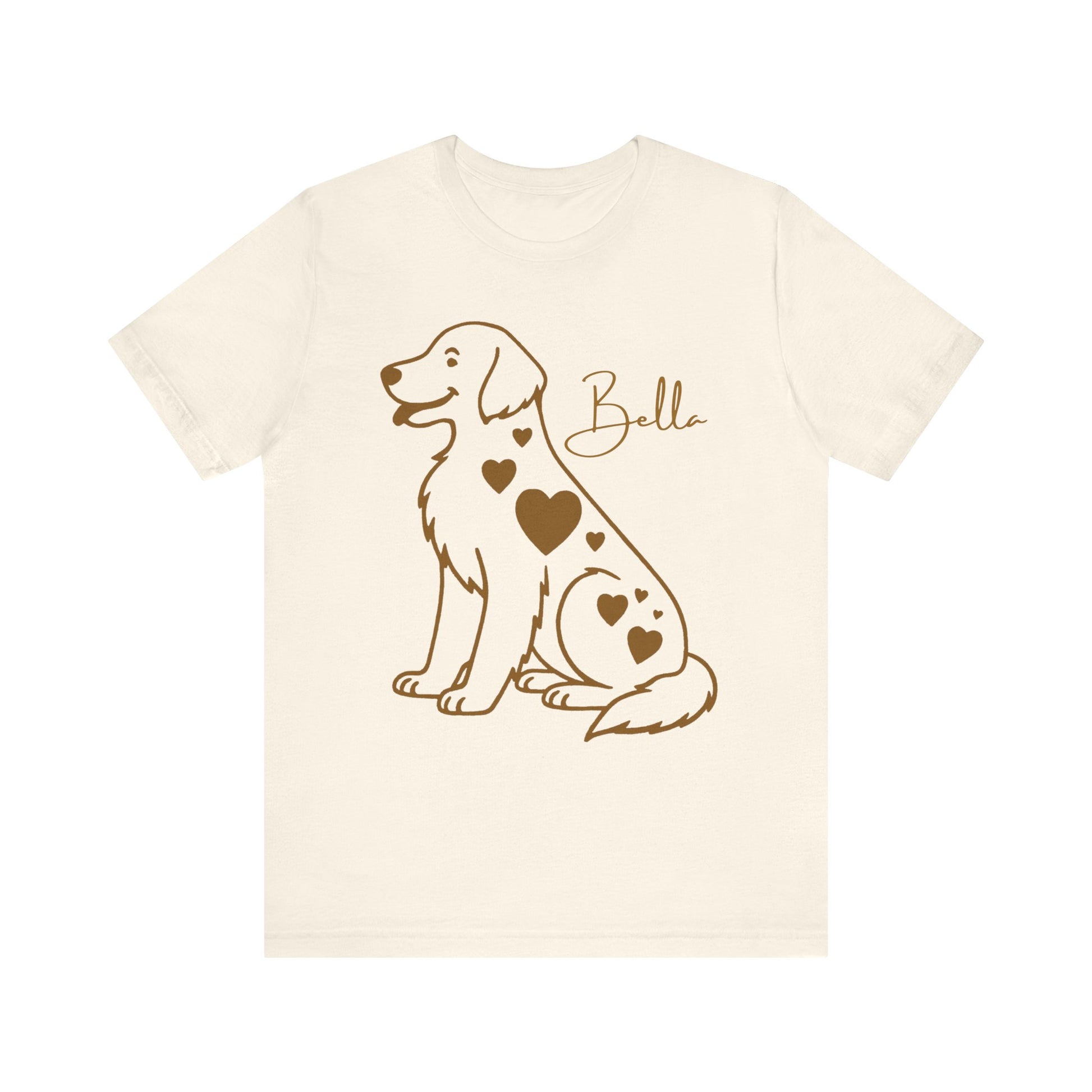 Golden Retriever Heart Dog TShirt