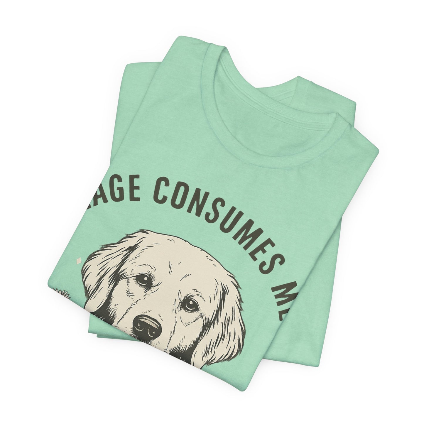 Rage Golden Retriever TShirt