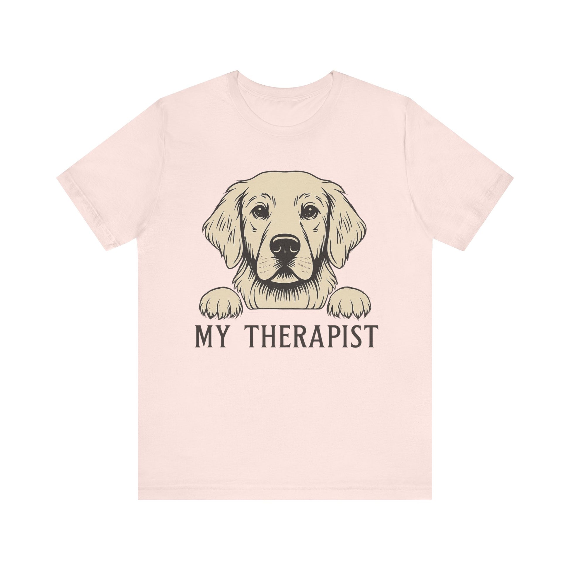 Therapist Golden Retriever Tshirt