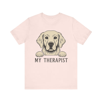Therapist Golden Retriever Tshirt