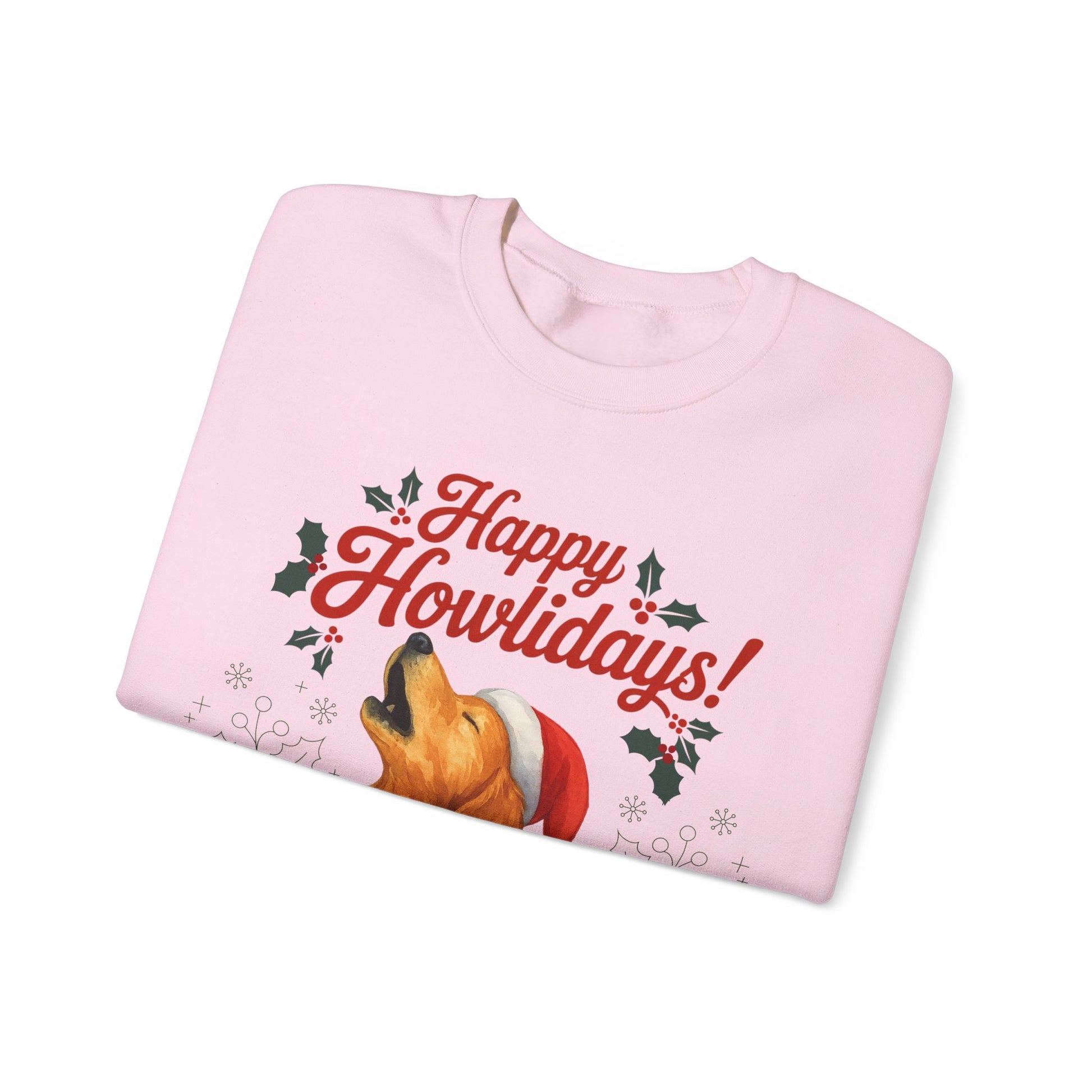 Golden Retriever Happy Howlidays Sweatshirt