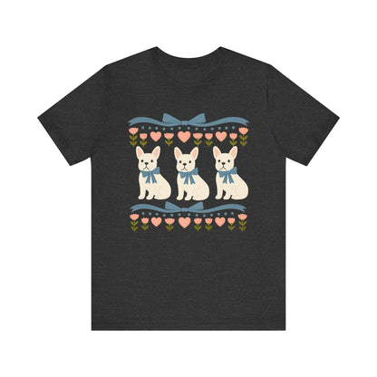White French Bulldog Grandma TShirt