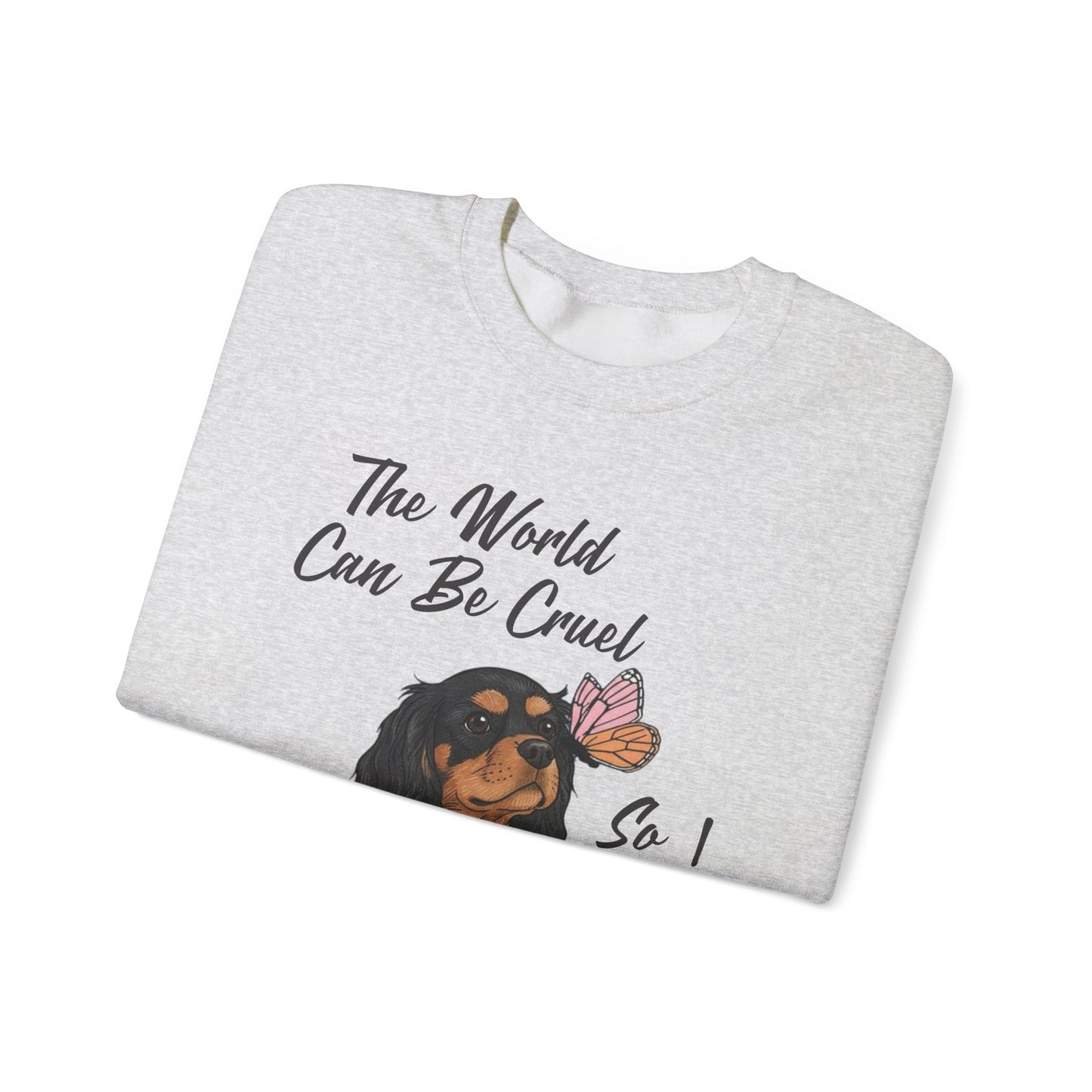 Cruel World Black Tan Cavalier Sweatshirt