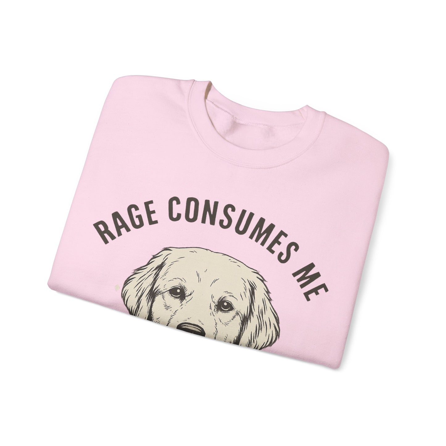 Rage Golden Retriever Sweatshirt