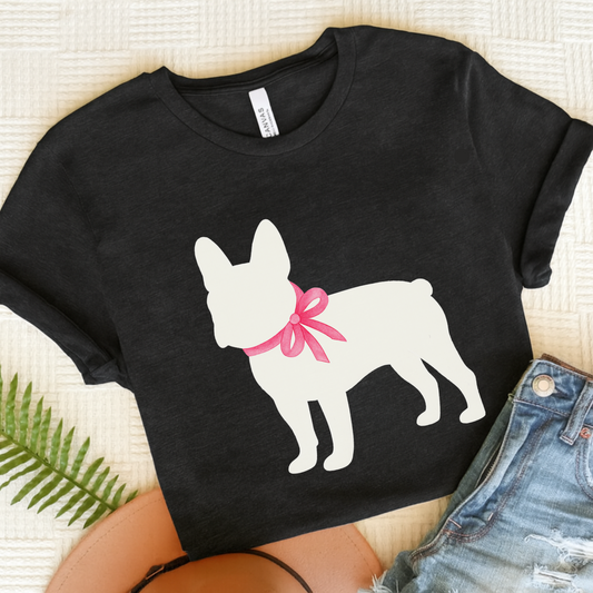 French Bulldog Silhouette TShirt