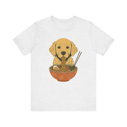 Ramen Golden Retriever Tshirt