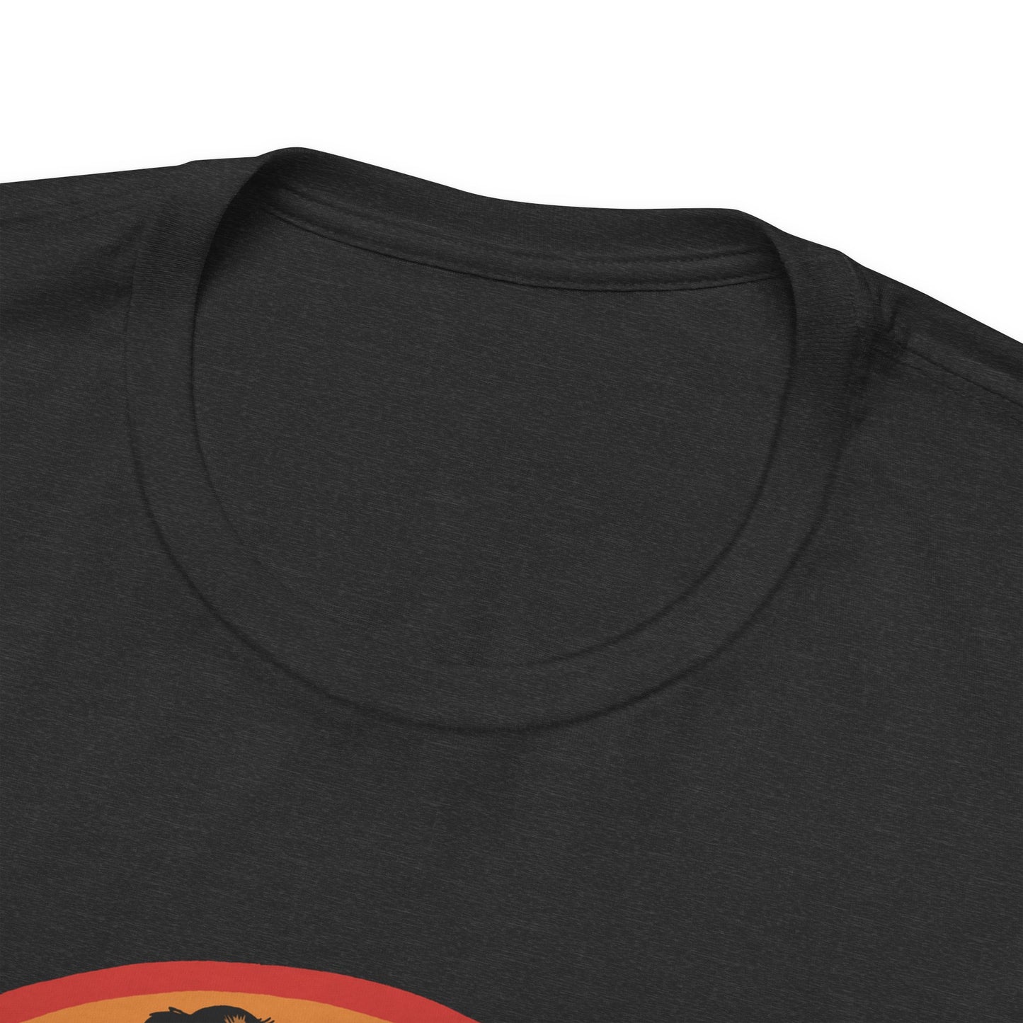 Rainbow Unicorn Black Tan Cavalier Tshirt