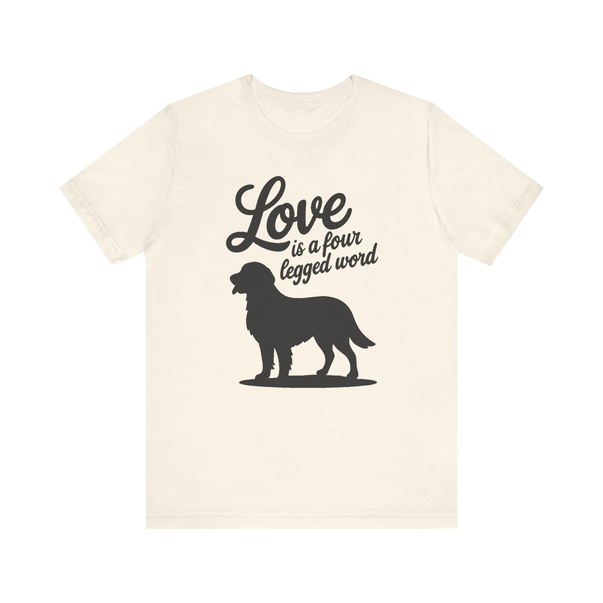 Golden Retriever Four Legged Word TShirt
