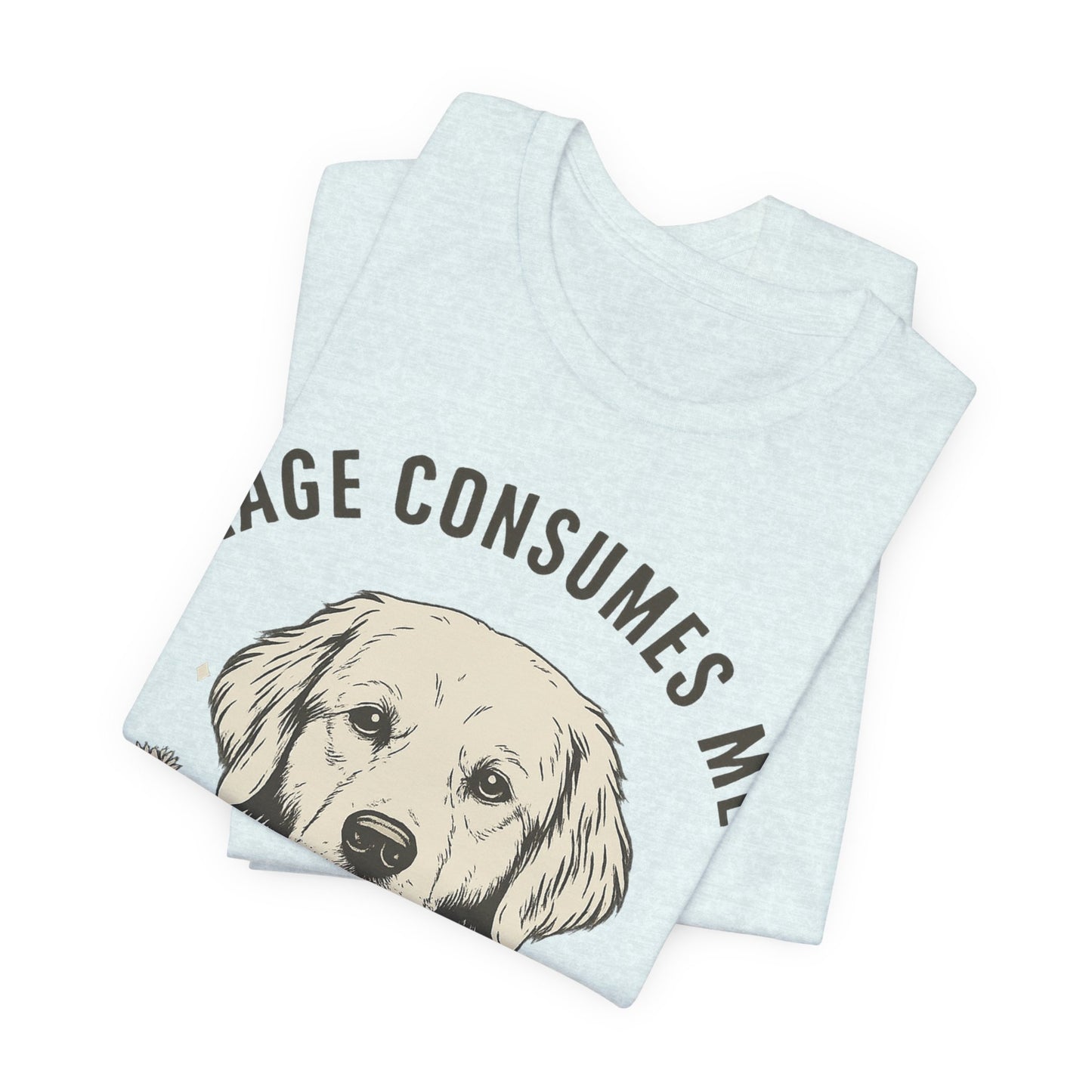 Rage Golden Retriever TShirt