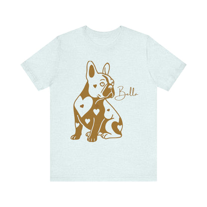 French Bulldog Heart Dog TShirt