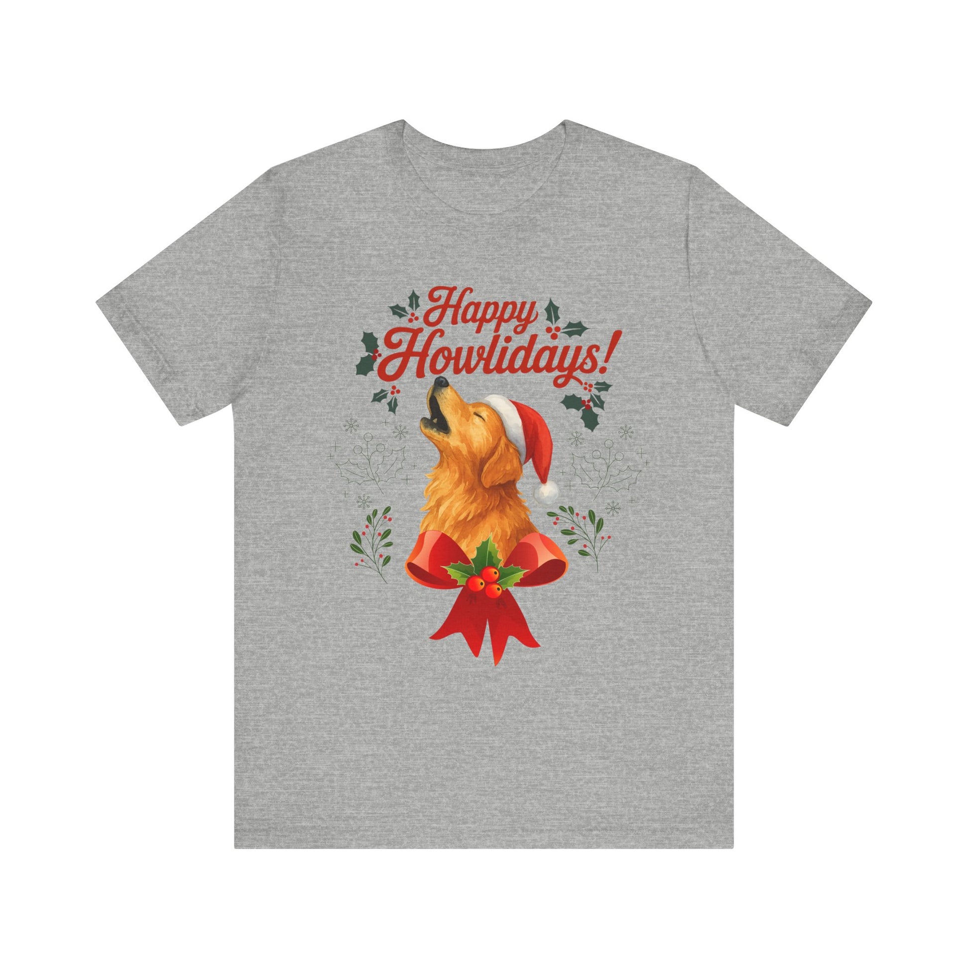 Golden Retriever Happy Howlidays TShirt