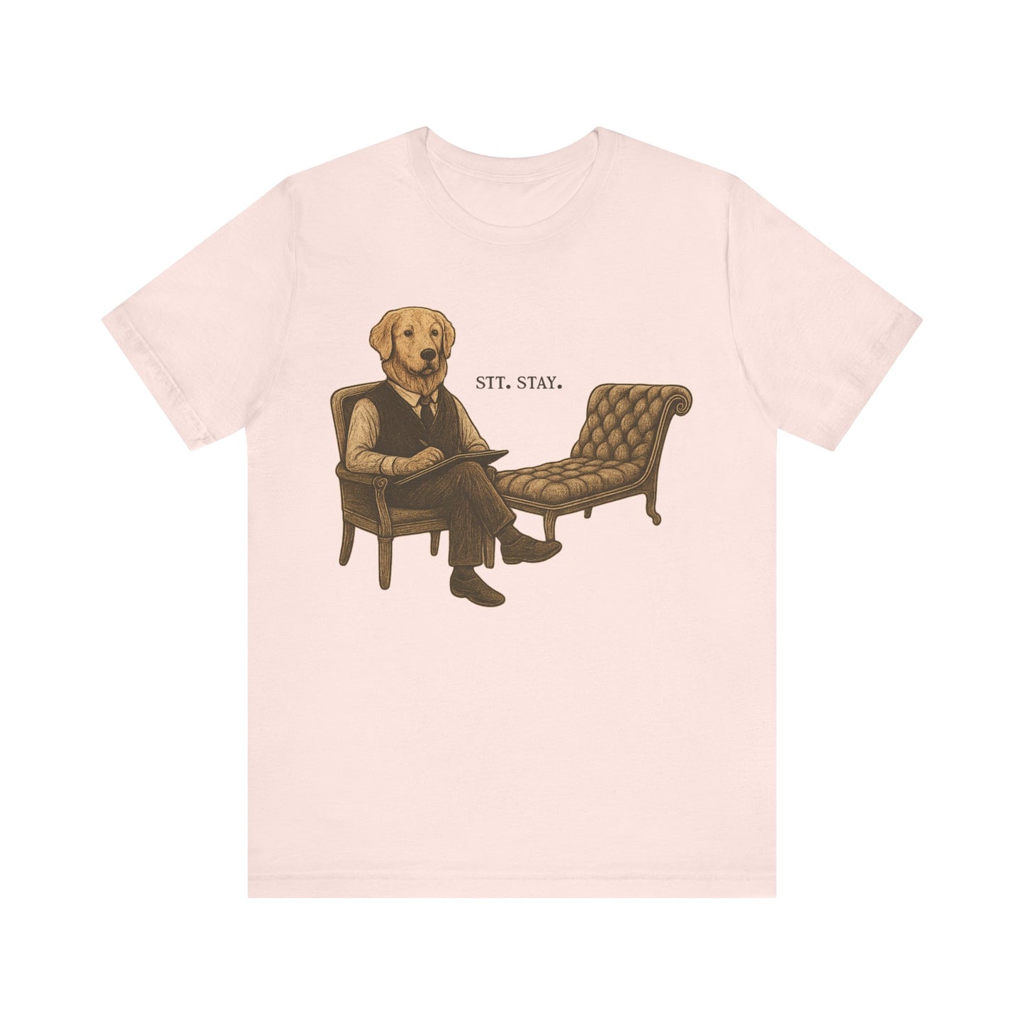 Therapy Golden Retriever Tshirt