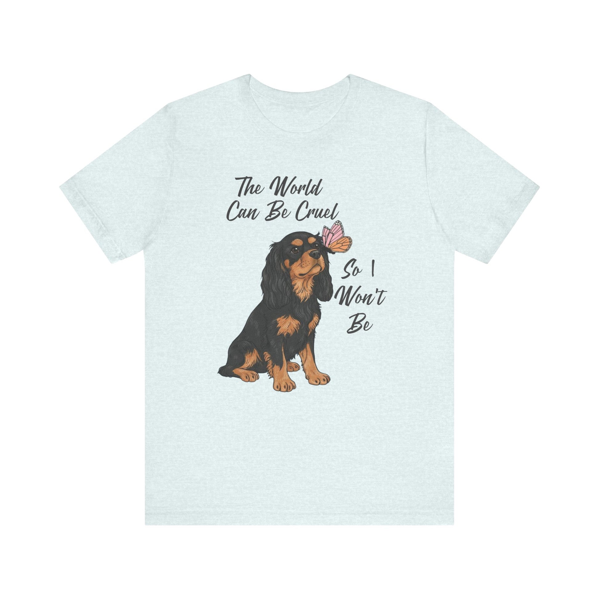 Cruel World Black Tan Cavalier Tshirt