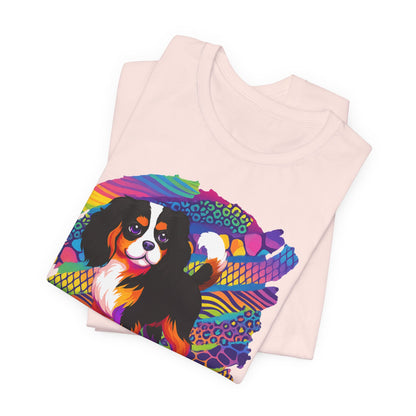 Tricolor Cavalier Retro Neon Tshirt