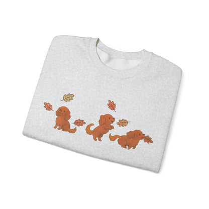Ruby Cavalier Chasing Leaves Sweatshirt