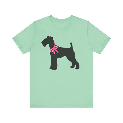Airedale Terrier Silhouette Tshirt
