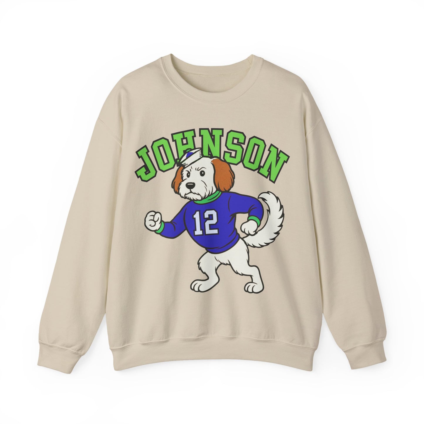Custom College Mascot Mutt Sweatshirt
