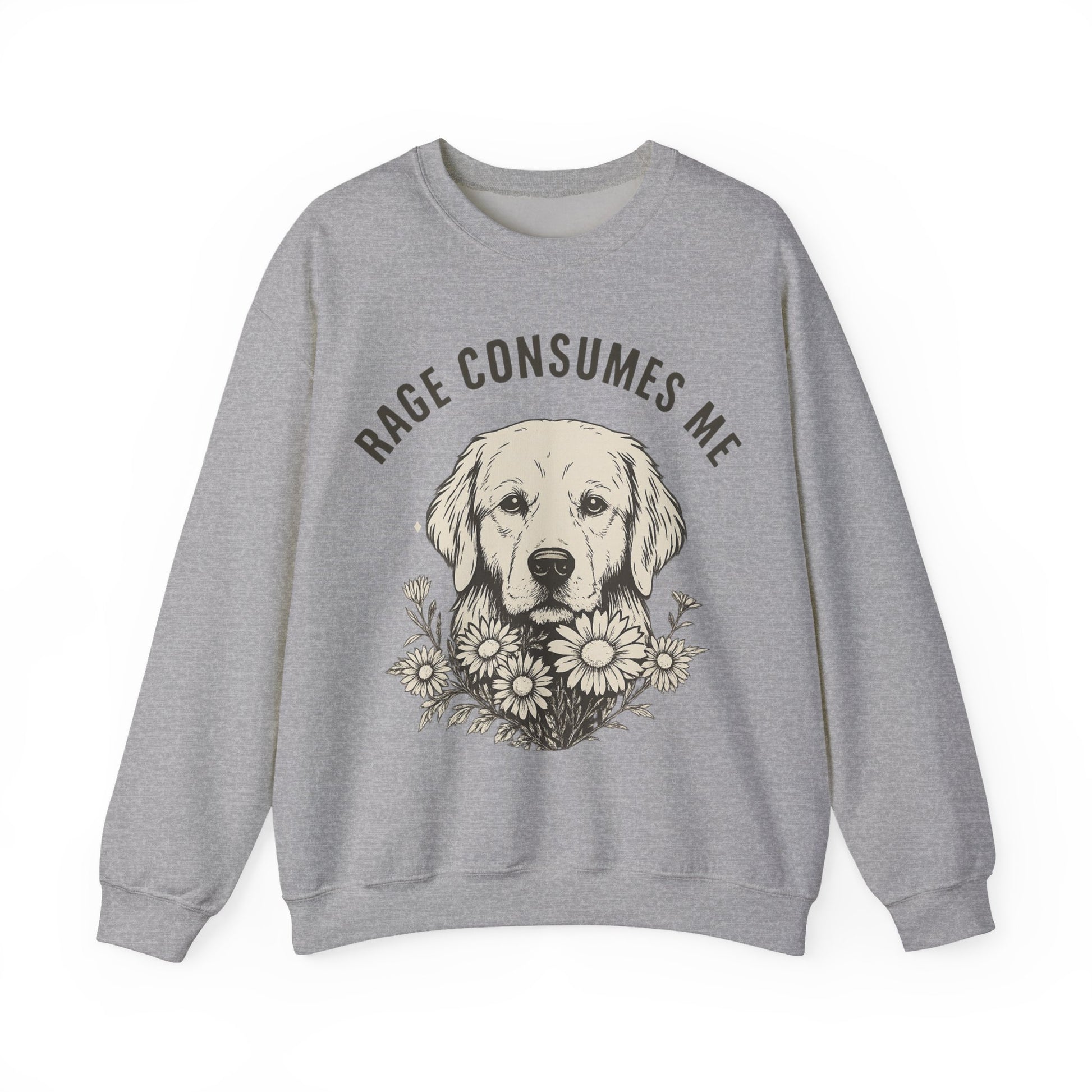 Rage Golden Retriever Sweatshirt
