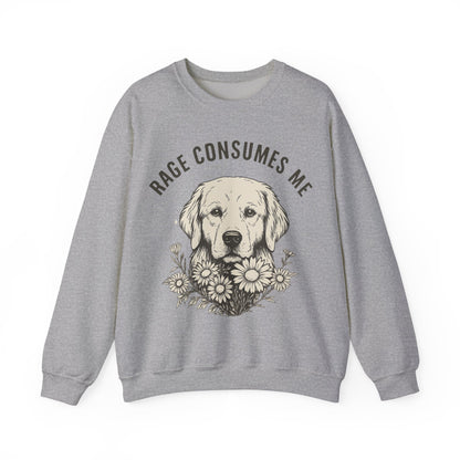 Rage Golden Retriever Sweatshirt
