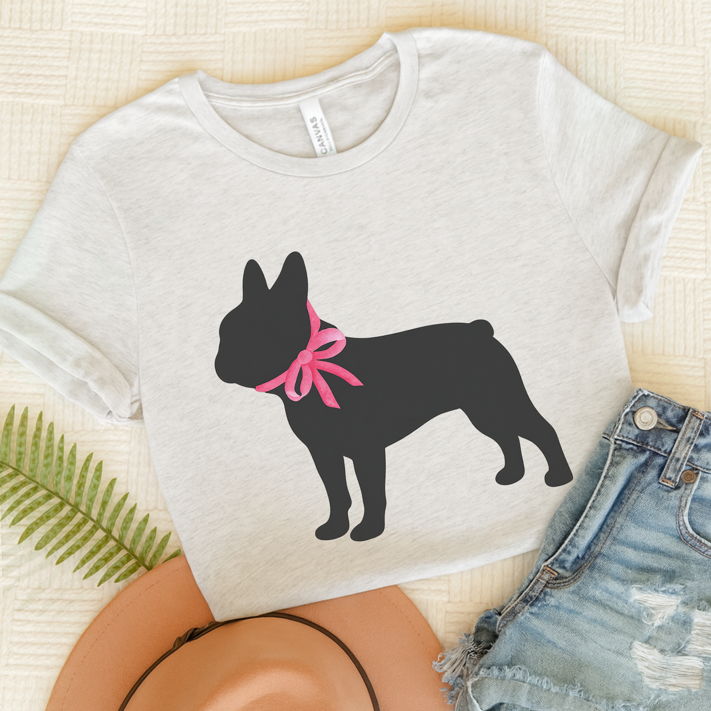 French Bulldog Silhouette TShirt