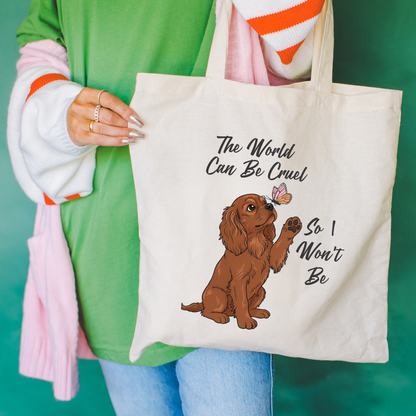 Cruel World Ruby Cavalier Tote Bag